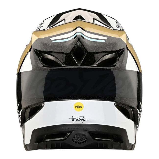 Troy Lee D4 Carbon BMX Race Helmet-Team Gold - 4