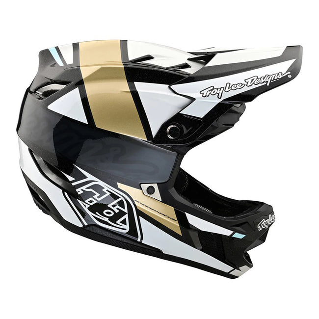 Troy Lee D4 Carbon BMX Race Helmet-Team Gold - 6