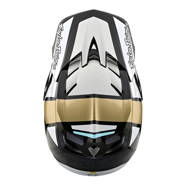 Troy Lee D4 Carbon BMX Race Helmet-Team Gold - 8