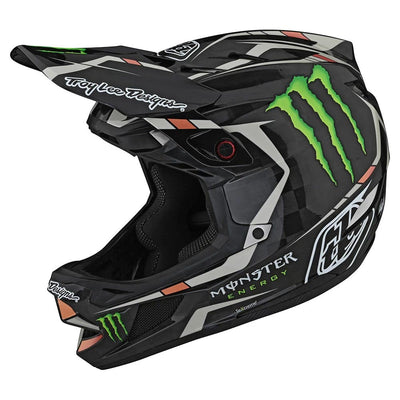 Troy Lee Designs D4 Carbon MIPS Monster BMX Race Helmet-Black