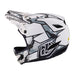 Troy Lee Designs D4 Composite BMX Race Helmet-Matrix Camo White - 3