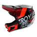 Troy Lee Designs D4 Composite BMX Race Helmet-Qualifier Silver/Red - 2