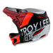 Troy Lee Designs D4 Composite BMX Race Helmet-Qualifier Silver/Red - 3