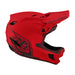 Troy Lee Designs D4 Composite BMX Race Helmet-Stealth Red - 6