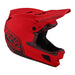 Troy Lee Designs D4 Composite BMX Race Helmet-Stealth Red - 7