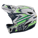 Troy Lee Designs D4 Composite BMX Race Helmet-Volt White - 3