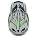 Troy Lee Designs D4 Composite BMX Race Helmet-Volt White - 8