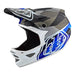 Troy Lee Designs D3 Fiberlite Jet BMX Race Helmet-Blue - 1