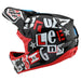 Troy Lee Designs D3 Fiberlite Anarchy BMX Race Helmet-Black - 3