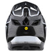 Troy Lee Designs D4 Carbon Lines BMX Race Helmet-Black/Gray - 4