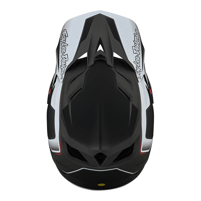 Troy Lee Designs D4 Composite MIPS Exile BMX Race Helmet-Black - 6