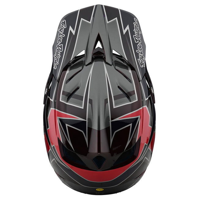 Troy Lee Designs D4 Composite MIPS Graph BMX Race Helmet-Red – J&R 