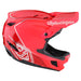 Troy Lee Designs D4 Composite MIPS Helmet-Shadow Glo Red - 4