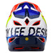Troy Lee Designs D4 Composite Qualifier BMX Helmet-White/Blue - 4