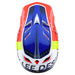 Troy Lee Designs D4 Composite Qualifier BMX Race Helmet-White/Blue - 8