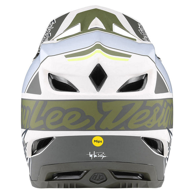 Troy Lee Designs D4 Team BMX Race Helmet-Military - 4