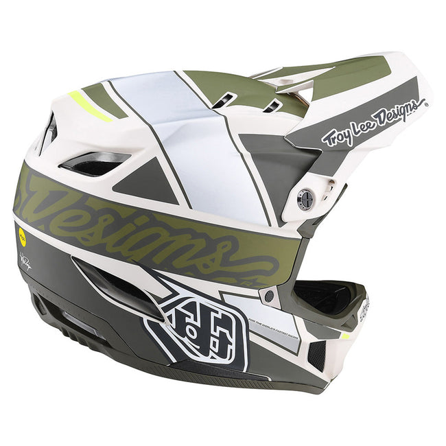 Troy Lee Designs D4 Team BMX Race Helmet-Military - 5