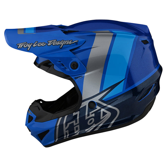 Troy Lee Designs GP Nova BMX Race Helmet-Blue - 2