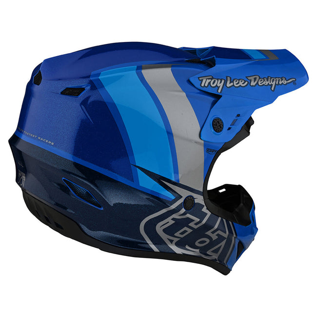 Troy Lee Designs GP Nova BMX Race Helmet-Blue - 5