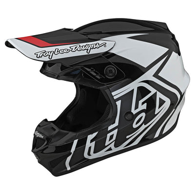 Troy Lee Designs GP Overload BMX Race Helmet-Black/White