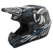 Troy Lee Designs SE4 MIPS Eyeball BMX Race Helmet-Black/Silver - 1