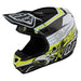 Troy Lee Designs SE4 Skooly BMX Race Helmet-Black/Yellow - 1