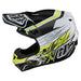 Troy Lee Designs SE4 Skooly BMX Race Helmet-Black/Yellow - 2