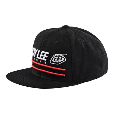 Troy Lee Designs Drop In Trucker Hat-OSFA-Black/White