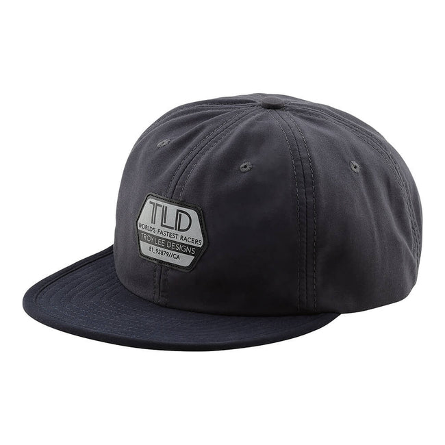 Troy Lee Reflective Factory Snapback Hat-OSFA-Pewter - 1