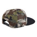 Troy Lee Slice Camo Snapback Hat-OSFA-Army Green/Black - 2