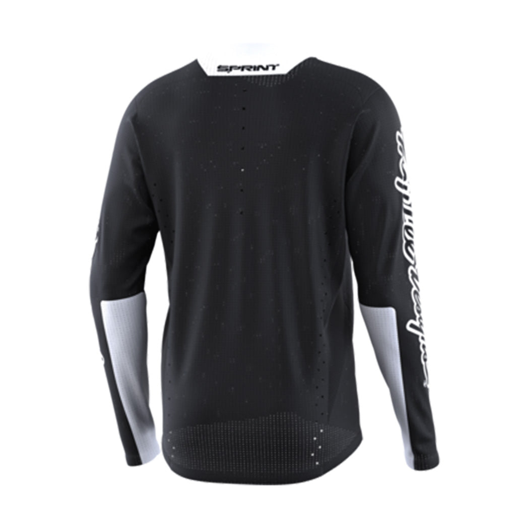 Troy Lee Sprint BMX Race Jersey-Icon Black at J&R Bicycles – J&R