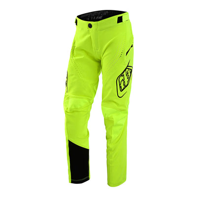 Troy Lee Designs Sprint BMX Race Pants-Mono Flo Yellow