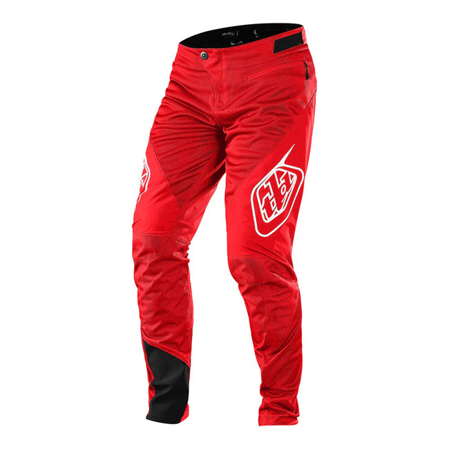 Troy Lee Designs Sprint BMX Race Pants-Glo Red - 1
