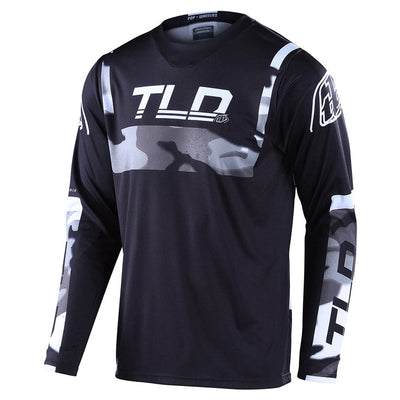 Troy Lee Designs Sprint Brazen BMX Race Jersey-Camo Gray