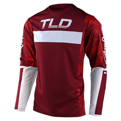 Troy Lee Designs Sprint Dyeno BMX Race Jersey-Burgundy