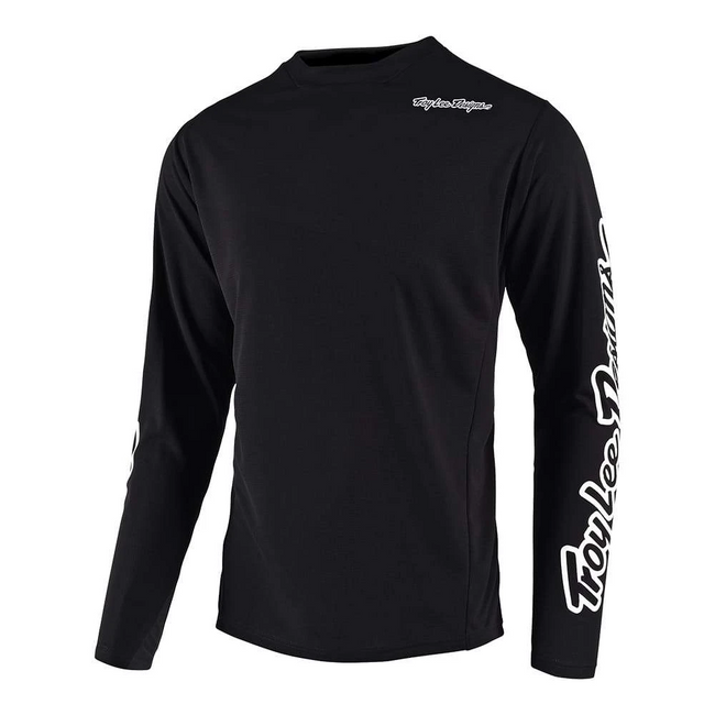 Troy Lee Designs 2021 Sprint BMX Race Jersey-Solid Black - 1