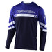 Troy Lee Sprint BMX Race Jersey Factory-Royal Blue/White - 1
