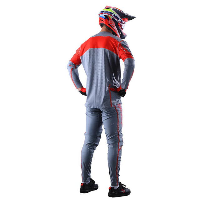 Troy Lee Designs Sprint Ultra BMX Race Pants-Lines Gray/Rocket Pink - 4