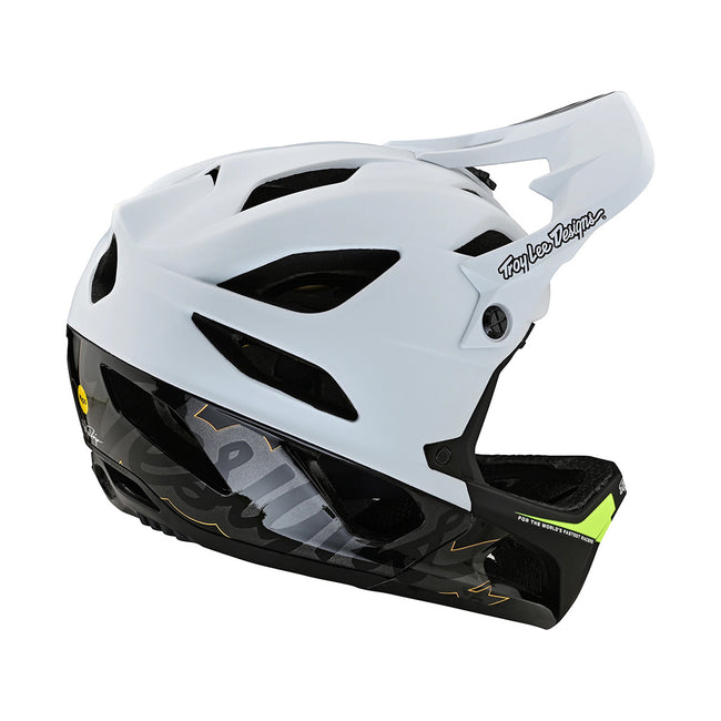 Troy Lee Stage BMX Race Helmet-Signature White - 5