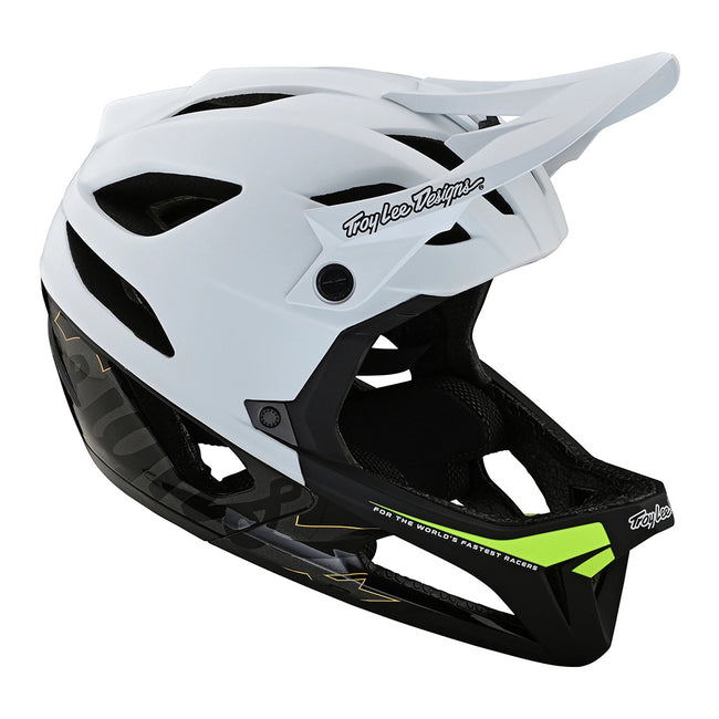 Troy Lee Stage BMX Race Helmet-Signature White - 7