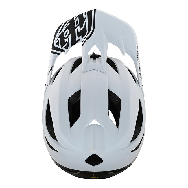 Troy Lee Stage BMX Race Helmet-Signature White - 8