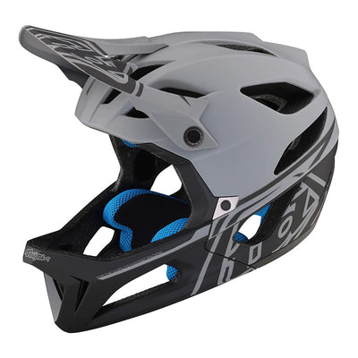 Troy Lee Designs Stage BMX Race Helmet-Stealth Gray