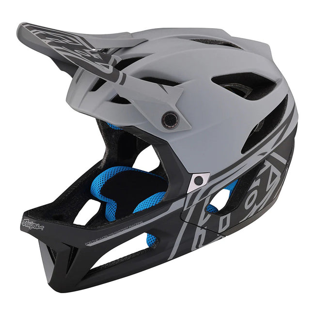 Troy Lee Designs Stage BMX Race Helmet-Stealth Gray - 1