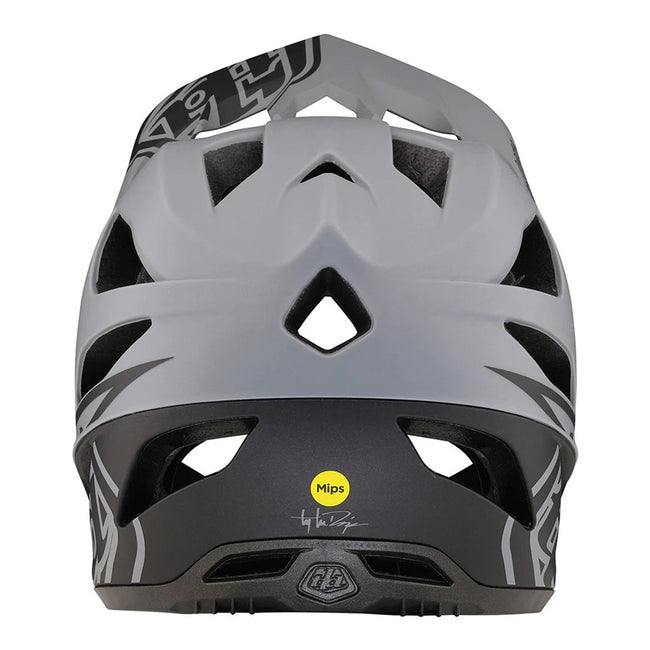 Troy Lee Designs Stage BMX Race Helmet-Stealth Gray - 4