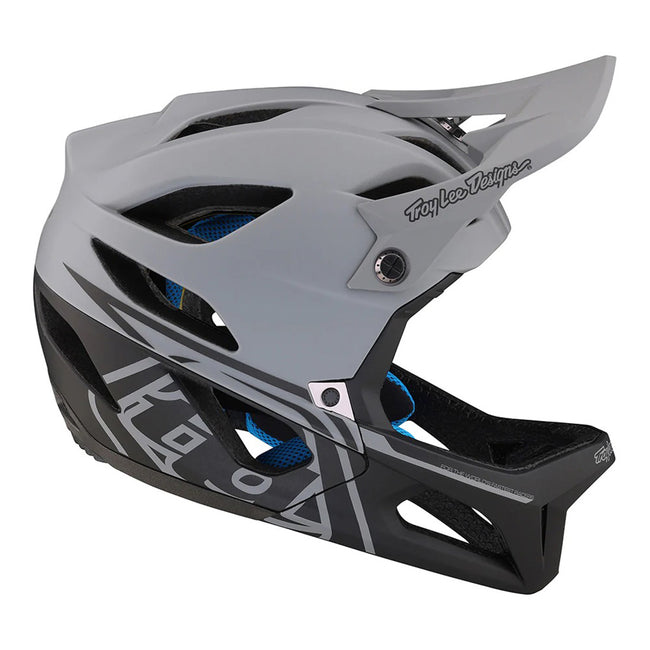 Troy Lee Designs Stage BMX Race Helmet-Stealth Gray - 6