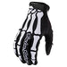 Troy Lee Air BMX Race Gloves-Skully-Black/White - 1