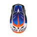 Troy Lee Designs D4 Composite BMX Race Helmet-Qualifier White/Blue - 6