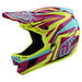 Troy Lee Designs D4 MIPS BMX Race Helmet-Slash Purple/Yellow - 1