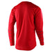 Troy Lee Designs GP Pinstripe BMX Race Jersey-Red/Gray - 2