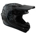 Troy Lee Designs GP Silhouette BMX Race Helmet-Black/Gray - 4